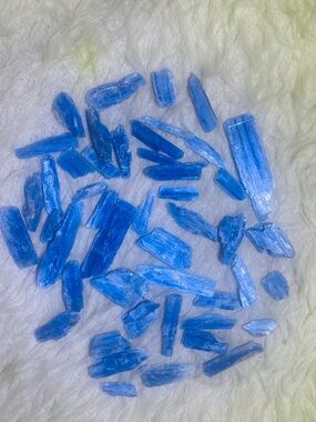 Blue Kyanite Crystal Shards|Mixed Size Pieces| Lot 3